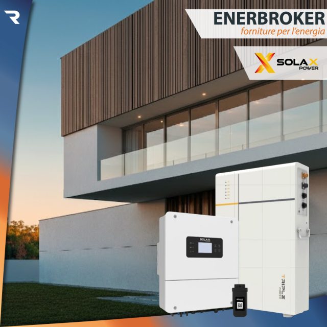 ⚡ 𝗦𝗼𝗹𝗮𝗫 𝗣𝗼𝘄𝗲𝗿 𝗫𝟭-𝗛𝗬𝗕 𝗟𝗩 + 𝗧𝗣-𝗟𝗗𝟱𝟯: l’accumulo intelligente che porta il tuo impianto ad un livello superiore

Il sistema ibrido monofase di 𝗦𝗼𝗹𝗮𝗫  combina inverter HYB a bassa tensione e batterie modulari low voltage, garantendo massima sicurezza, flessibilità e performance.

🔋 Perché è la scelta ideale?
* Gestione integrata di fotovoltaico, accumulo e rete
* Batterie modulari e parallelabili per aumentare la capacità nel tempo
* Possibilità di collegare pannelli FV fino a 2 volte la potenza dell’inverter
* Fino al 110% di potenza AC in uscita per coprire i picchi di consumo
* Maggiore autonomia e riduzione reale dei costi in bolletta

🌞 Ottimizza la tua energia, sfrutta ogni watt e rendi la tua casa o azienda ancora più efficiente.

👉 Contattaci per una consulenza dedicata e scopri come EnerBroker può guidarti nella scelta della soluzione più adatta alle tue esigenze.
0825 180 7888
📩 info@enerbroker.com