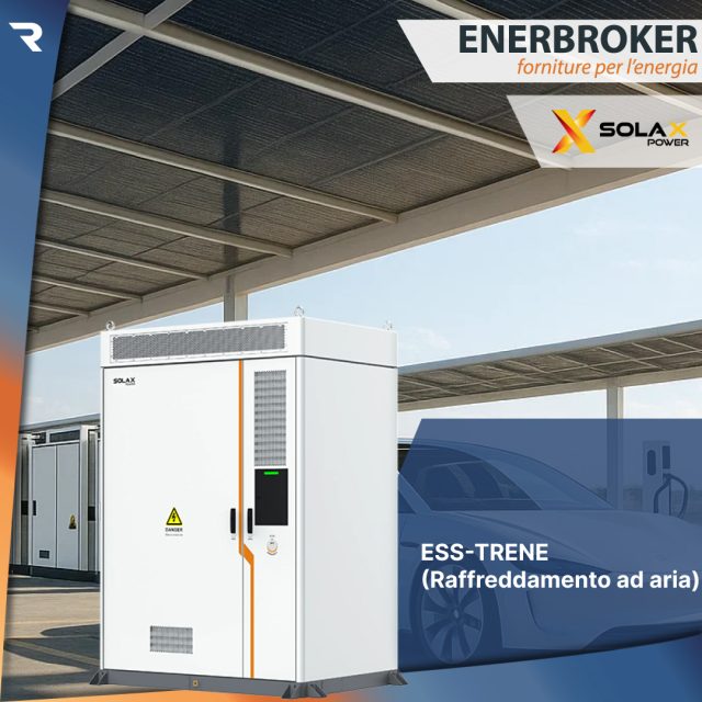 ⚡ Dove installare il sistema di accumulo 𝗧𝗥𝗘𝗡𝗘?
La serie TRENE è progettata per supportare realtà che richiedono energia continua, affidabile e intelligente.
Ecco i principali scenari di applicazione:
🏭 𝗔𝘇𝗶𝗲𝗻𝗱𝗲 𝗲 𝗶𝗻𝗱𝘂𝘀𝘁𝗿𝗶𝗲
Perfetto per impianti commerciali e industriali che necessitano di un accumulo trifase integrato, per gestire al meglio consumi elevati e continui.
🌞𝗜𝗺𝗽𝗶𝗮𝗻𝘁𝗶 𝗳𝗼𝘁𝗼𝘃𝗼𝗹𝘁𝗮𝗶𝗰𝗶 𝗮𝘃𝗮𝗻𝘇𝗮𝘁𝗶
TRENE si integra facilmente con sistemi FV di qualsiasi dimensione, garantendo massima efficienza, disponibilità energetica e supporto in caso di backup o mancanza rete.
📉 𝗢𝘁𝘁𝗶𝗺𝗶𝘇𝘇𝗮𝘇𝗶𝗼𝗻𝗲 𝗱𝗲𝗶 𝗰𝗼𝗻𝘀𝘂𝗺𝗶 (𝗣𝗲𝗮𝗸 𝗦𝗵𝗮𝘃𝗶𝗻𝗴)
Riduci i picchi di assorbimento e ottimizza i costi energetici grazie alla gestione intelligente del carico.
🌐 𝗖𝗼𝗻𝘁𝗿𝗼𝗹𝗹𝗼 𝗿𝗲𝗺𝗼𝘁𝗼 & 𝗩𝗣𝗣
Perfetto per progetti che richiedono monitoraggio da remoto, integrazione in Virtual Power Plant (VPP) e gestione 24/7.

📩 Contattaci per una consulenza 𝗚𝗥𝗔𝗧𝗨𝗜𝗧𝗔
📞08251807888
📩info@enerbroker.com