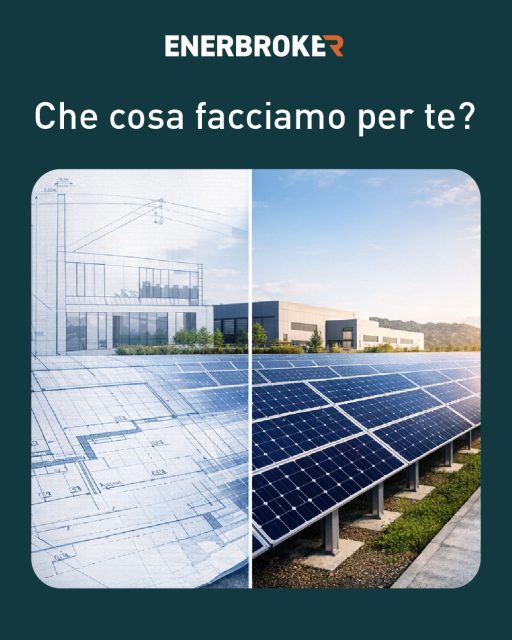 🔎 𝗖𝗼𝗻 𝗘𝗻𝗲𝗿𝗕𝗿𝗼𝗸𝗲𝗿 𝘀𝗰𝗲𝗴𝗹𝗶 𝗹’𝗲𝗻𝗲𝗿𝗴𝗶𝗮 𝗴𝗶𝘂𝘀𝘁𝗮 𝗽𝗲𝗿 𝘁𝗲.

Ti guidiamo dalla consulenza alla progettazione di impianti su misura: fotovoltaico, termoidraulica, sistemi di ricarica elettrica e molto altro.

✅ Analisi costi-benefici e ROI
✅ Prodotti di alta qualità e marchi affidabili
✅ Assistenza continua post-vendita
✅ Risparmio concreto in bolletta

Investi oggi in 𝘀𝗼𝗹𝘂𝘇𝗶𝗼𝗻𝗶 𝗲𝗳𝗳𝗶𝗰𝗶𝗲𝗻𝘁𝗶 𝗲 𝘀𝗼𝘀𝘁𝗲𝗻𝗶𝗯𝗶𝗹𝗶.
Con 𝗘𝗻𝗲𝗿𝗕𝗿𝗼𝗸𝗲𝗿 trasformi l’energia in valore. ⚡🌱
Contattaci a info@enerbroker.com
